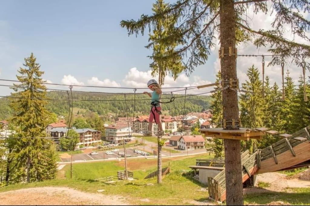 Appartement Le Flocon, Joli Petit Cocon 4 Pers En Rez De Jardin Draps Inclus Les Rousses Exterior foto