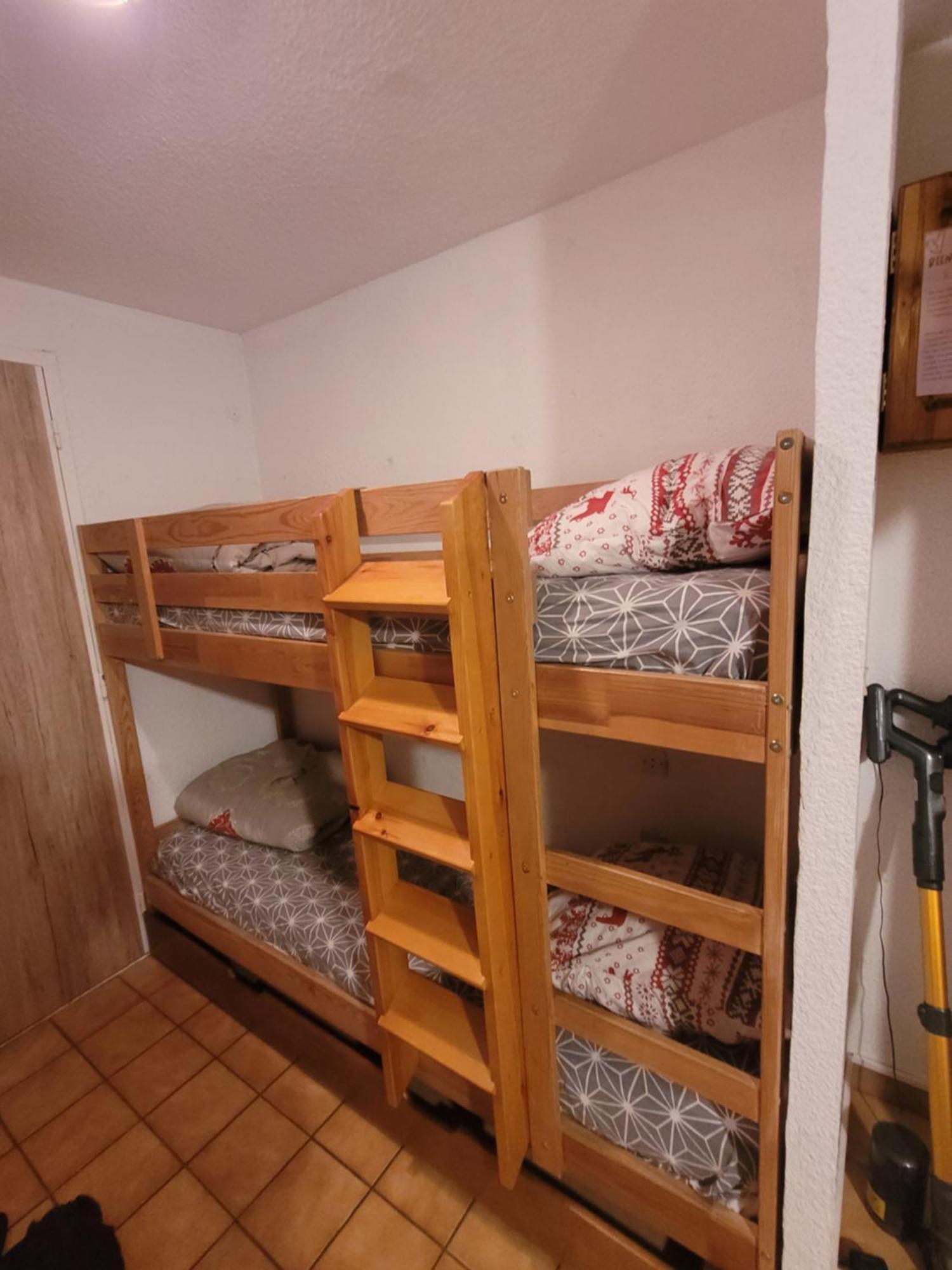 Appartement Le Flocon, Joli Petit Cocon 4 Pers En Rez De Jardin Draps Inclus Les Rousses Exterior foto
