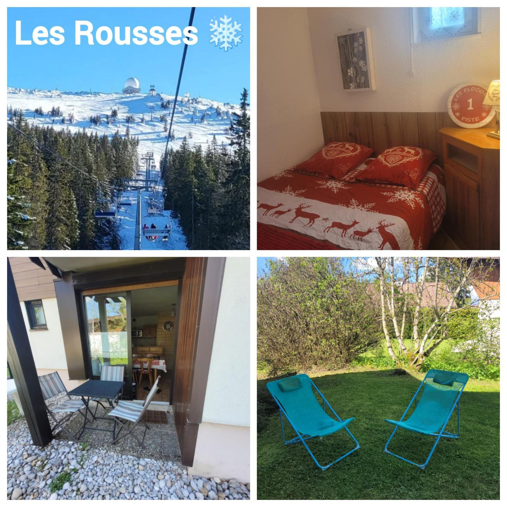 Appartement Le Flocon, Joli Petit Cocon 4 Pers En Rez De Jardin Draps Inclus Les Rousses Exterior foto